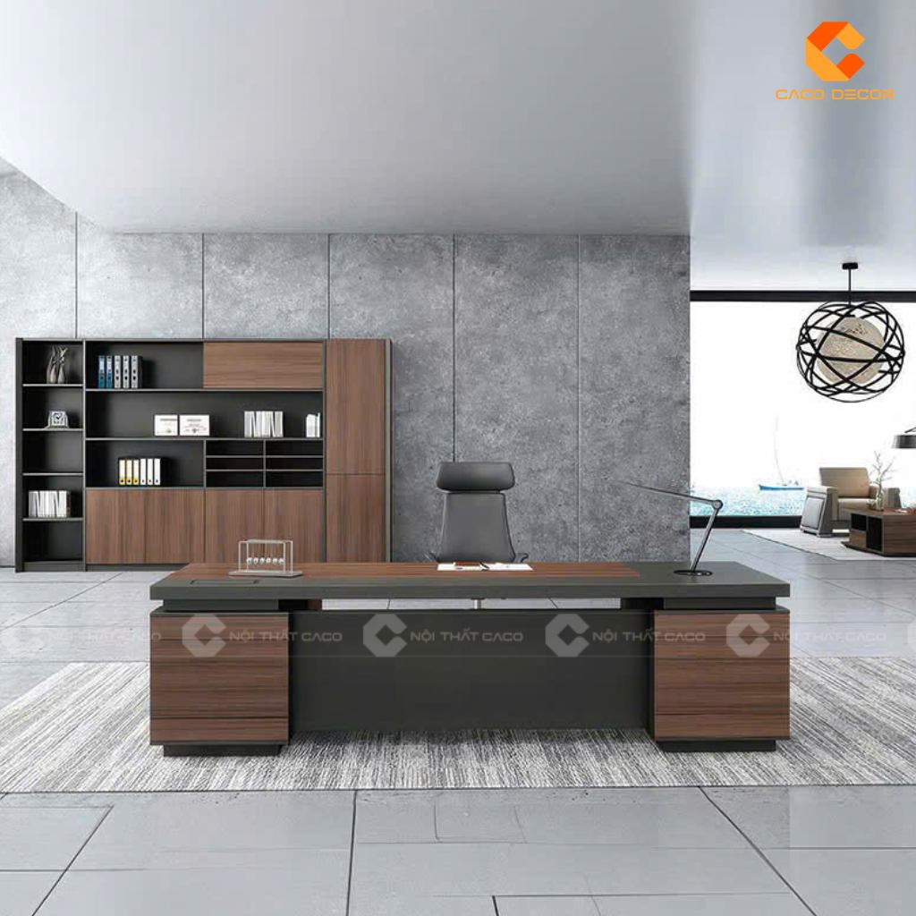 20+ Mẫu Bàn Giám Đốc 1m8 Đẹp, Đẳng Cấp, Đáng Đầu Tư Nhất 3