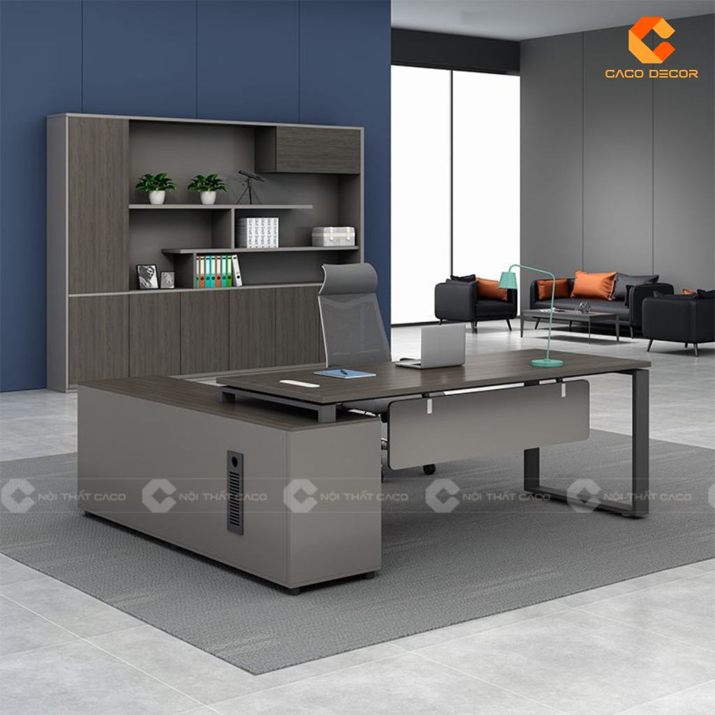 Bàn Giám Đốc Chân Sắt - 20+ Thiết Kế Đẹp, Giá Xưởng 12
