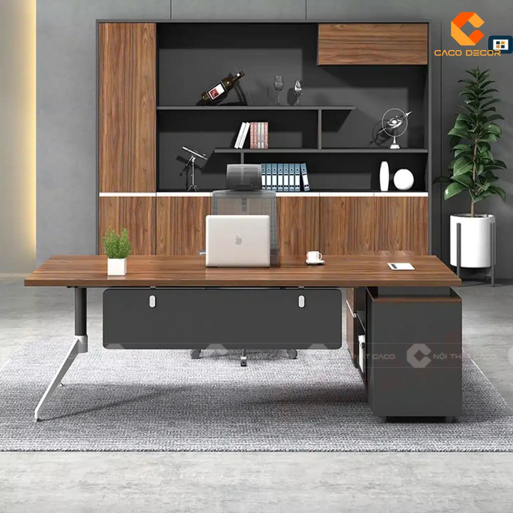 Bàn Giám Đốc Chân Sắt - 20+ Thiết Kế Đẹp, Giá Xưởng 10