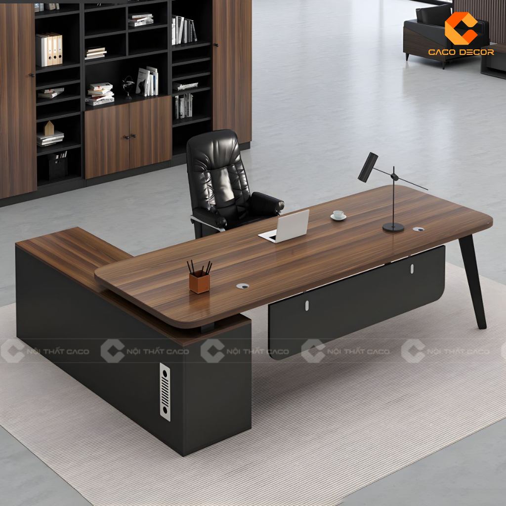 Bàn Giám Đốc Chân Sắt - 20+ Thiết Kế Đẹp, Giá Xưởng 9
