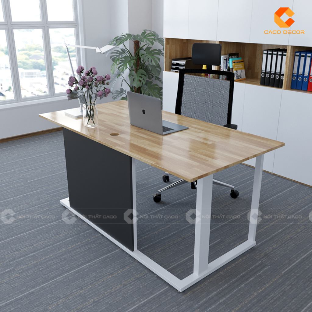 Bàn Giám Đốc Chân Sắt - 20+ Thiết Kế Đẹp, Giá Xưởng 6