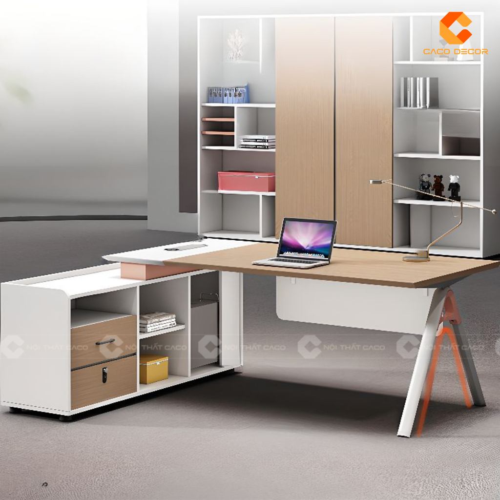 Bàn Giám Đốc Chân Sắt - 20+ Thiết Kế Đẹp, Giá Xưởng 5