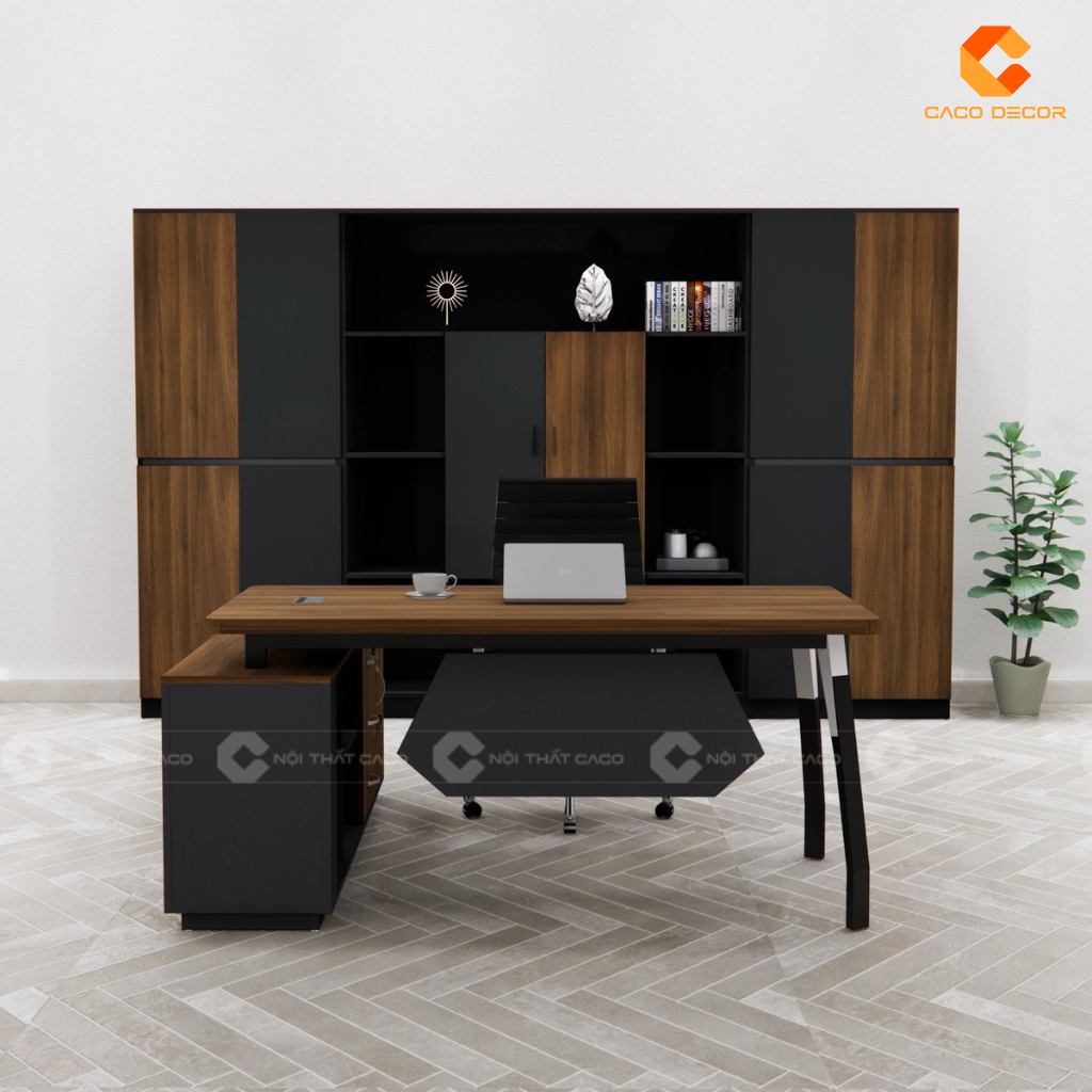 Bàn Giám Đốc Chân Sắt - 20+ Thiết Kế Đẹp, Giá Xưởng 4