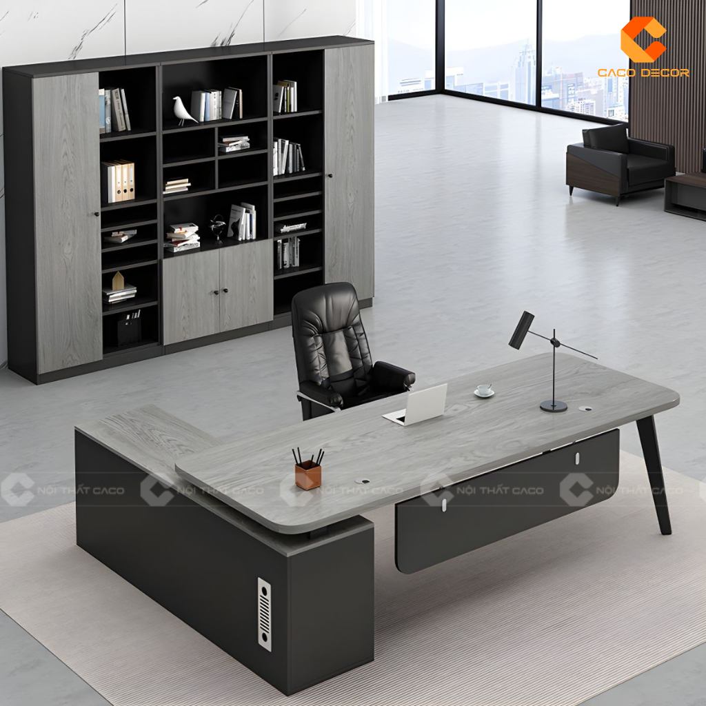 Bàn Giám Đốc Chân Sắt - 20+ Thiết Kế Đẹp, Giá Xưởng 2