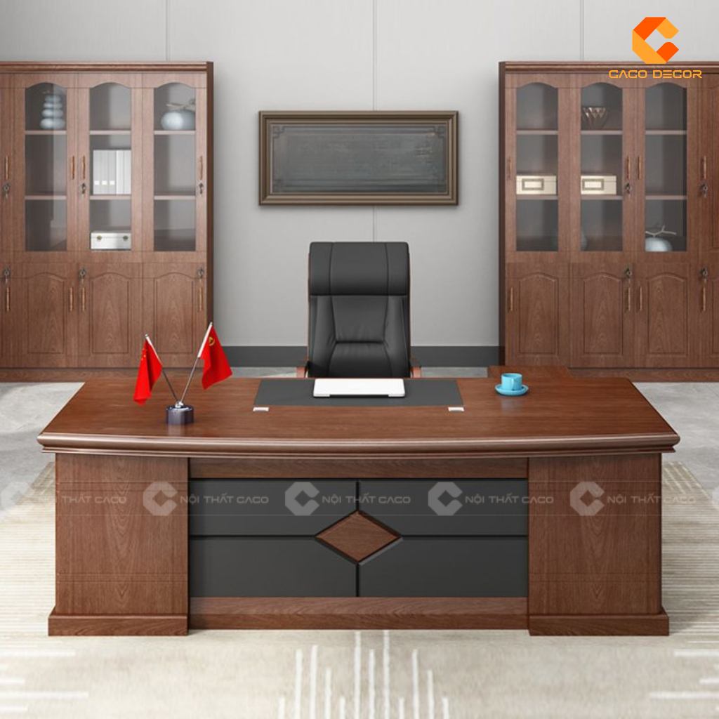 TOP 20 Mẫu Bàn Giám Đốc Giá Rẻ Đến 30% Tại Xưởng CaCo 3