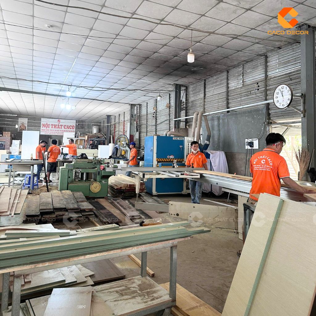 CaCo có xưởng sản xuất trực tiếp rộng hơn 1000m2