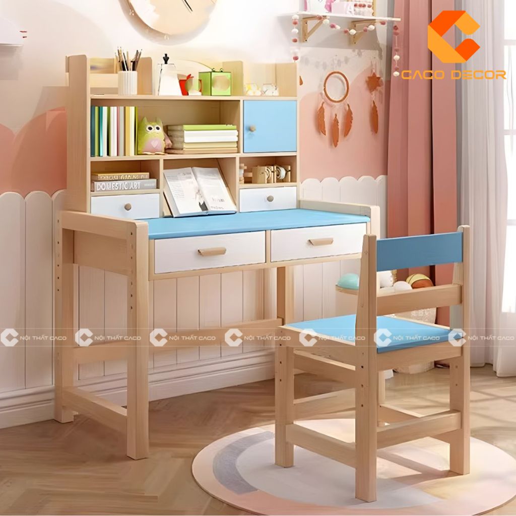 20+ mẫu bàn học cho bé 3 tuổi đẹp, chất lượng, giá rẻ 12