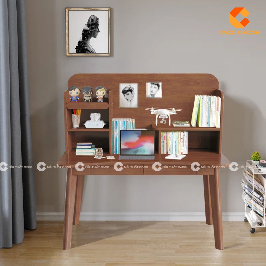 Ba mẹ có nên chọn mua bàn học giá sách cho bé không? 1