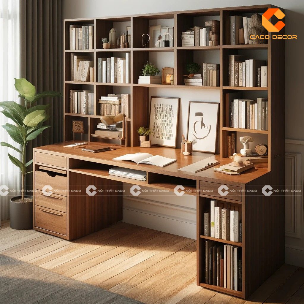 Ba mẹ có nên chọn mua bàn học giá sách cho bé không? 13