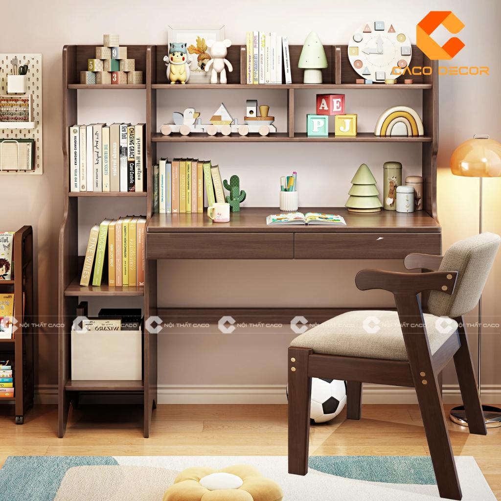 TOP 20 mẫu bàn học gỗ sồi đẹp, bền, giá xưởng hấp dẫn 3