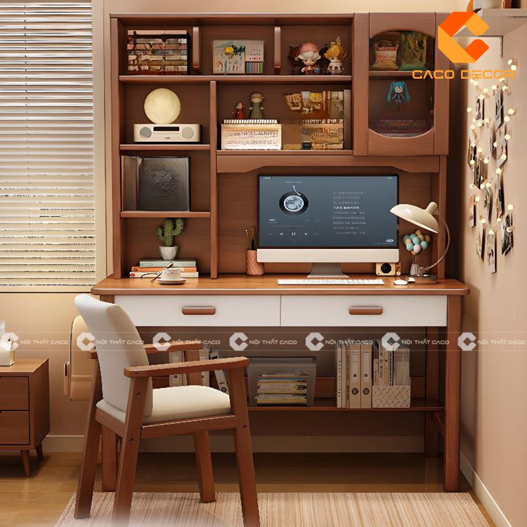TOP 20 mẫu bàn học gỗ sồi đẹp, bền, giá xưởng hấp dẫn 4