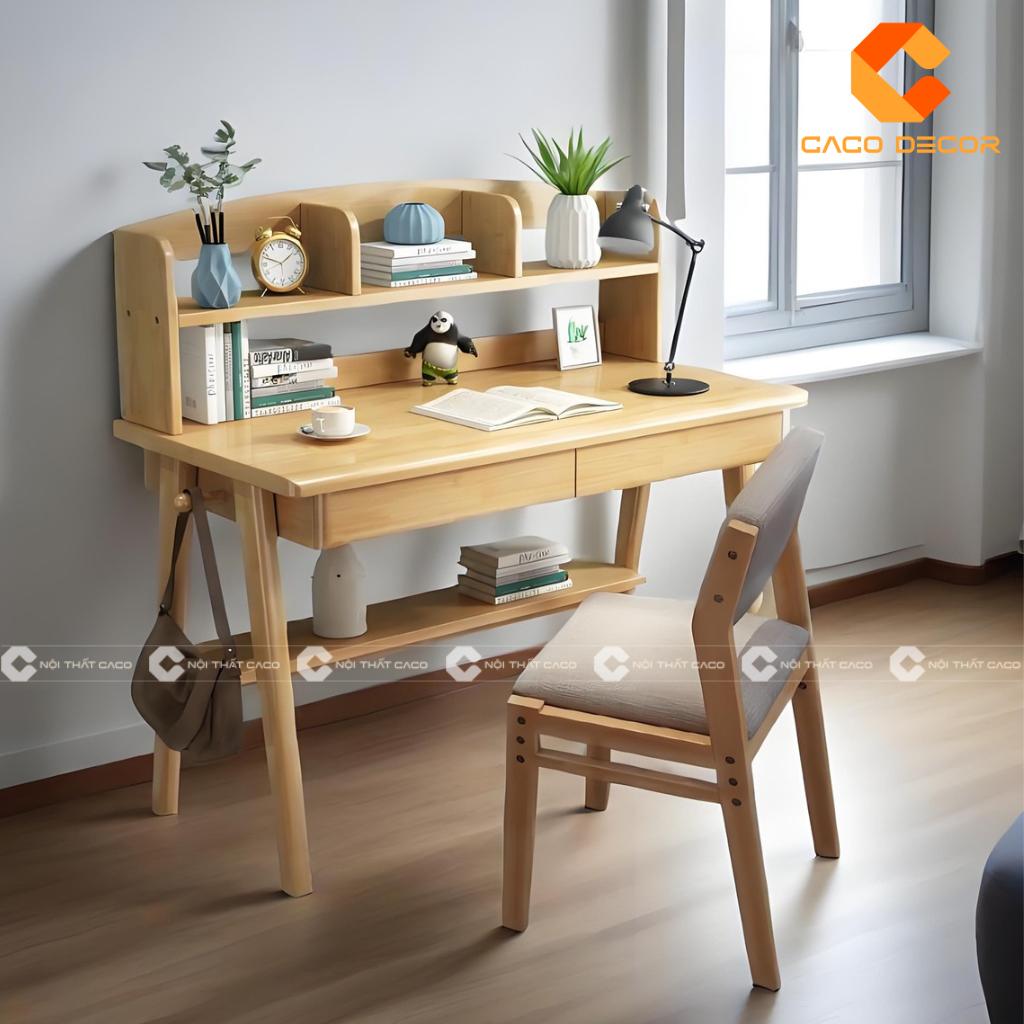 TOP 20 mẫu bàn học gỗ sồi đẹp, bền, giá xưởng hấp dẫn 8
