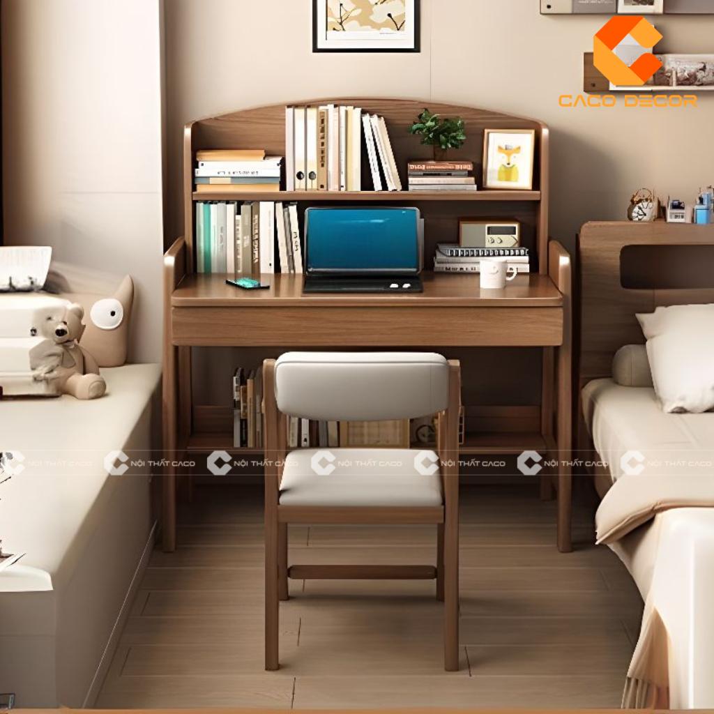 TOP 20 mẫu bàn học gỗ sồi đẹp, bền, giá xưởng hấp dẫn 10