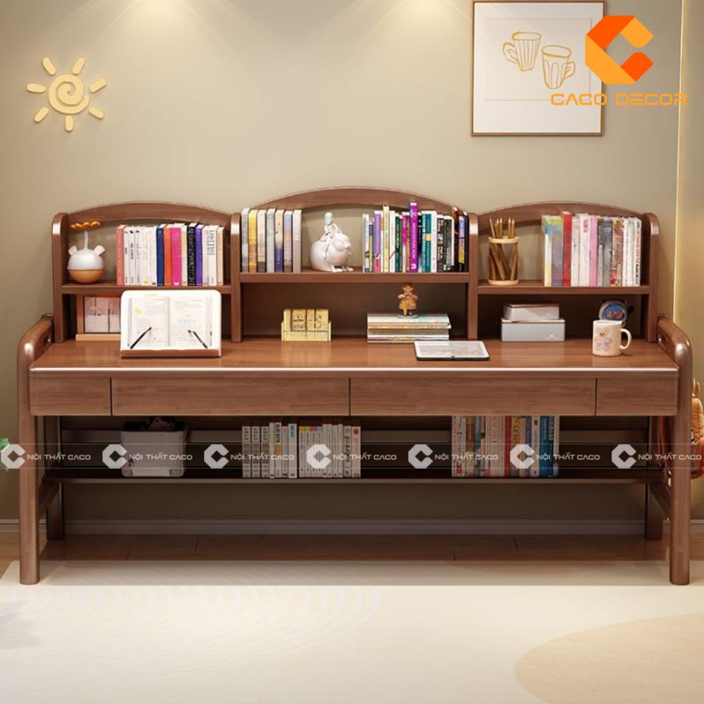 TOP 20 mẫu bàn học gỗ sồi đẹp, bền, giá xưởng hấp dẫn 11