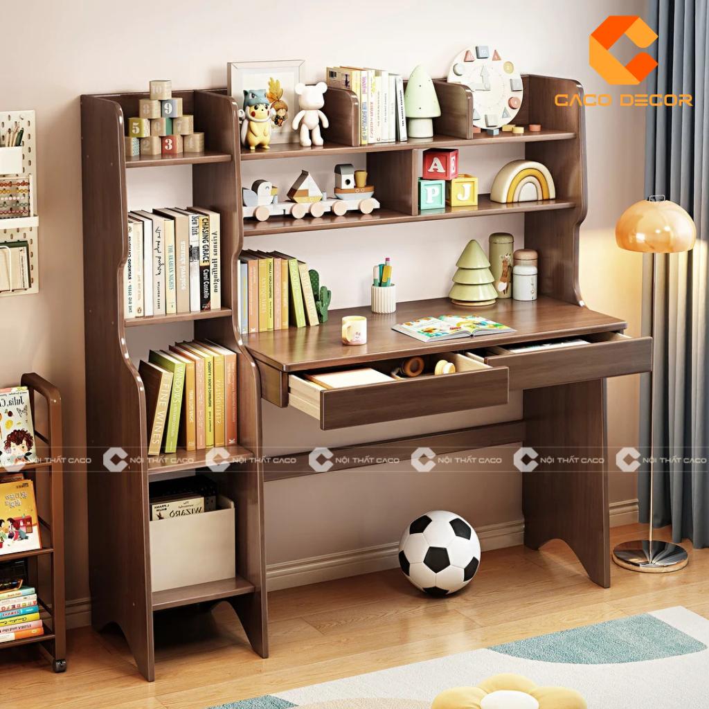 TOP 20 mẫu bàn học gỗ sồi đẹp, bền, giá xưởng hấp dẫn 13