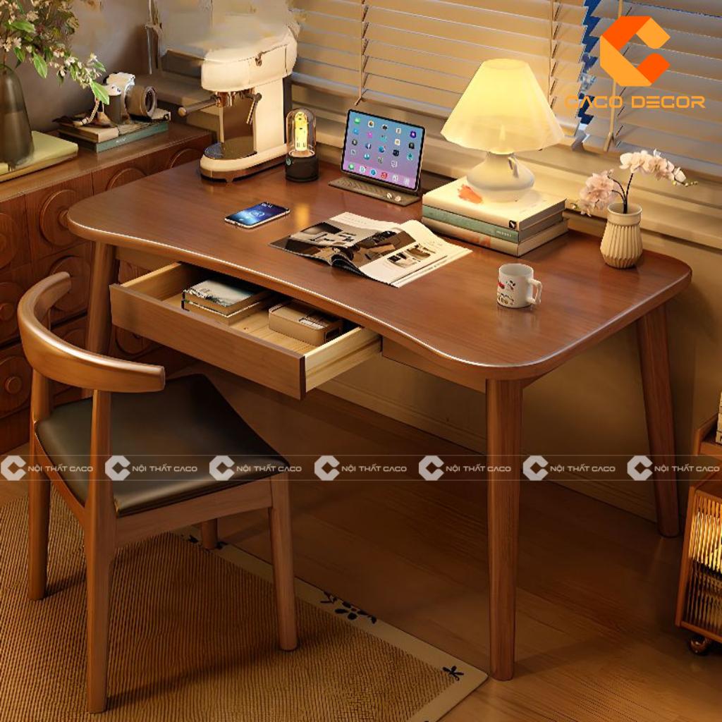 TOP 20 mẫu bàn học gỗ sồi đẹp, bền, giá xưởng hấp dẫn 15
