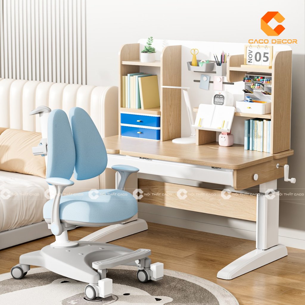 15+ Bộ bàn học sinh chống gù cho bé chất lượng, giá rẻ 9