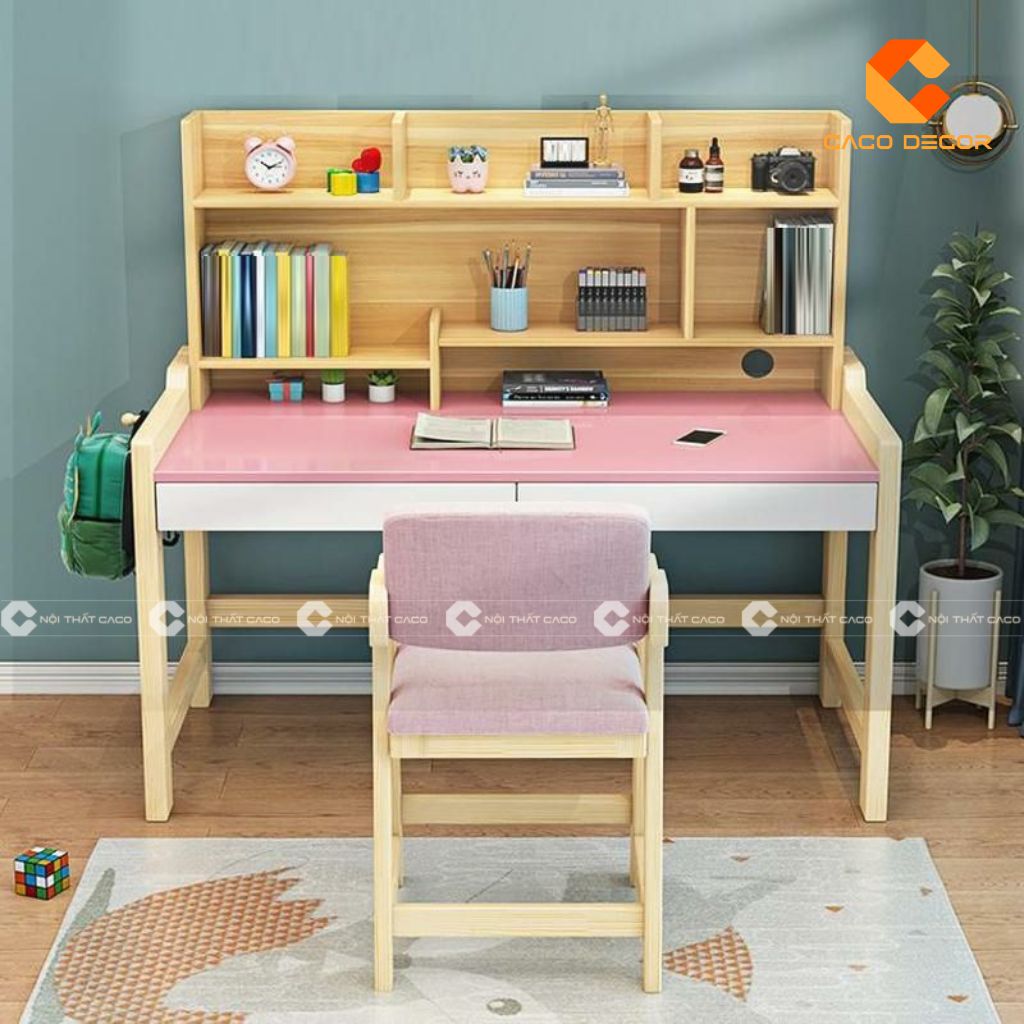 Bàn học tiểu học gồm có loại nào? Mua ở đâu đẹp, giá xưởng? 11