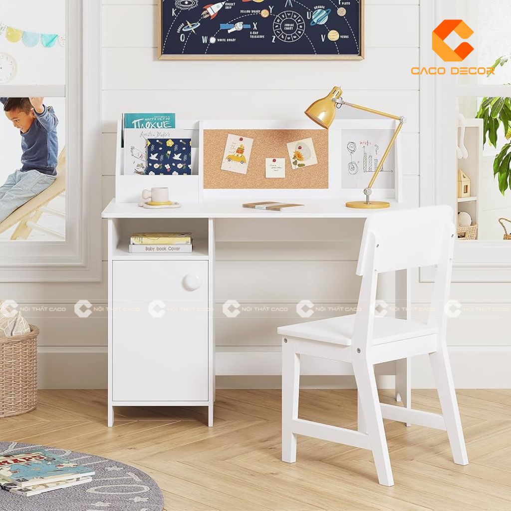 Bàn học tiểu học gồm có loại nào? Mua ở đâu đẹp, giá xưởng? 5