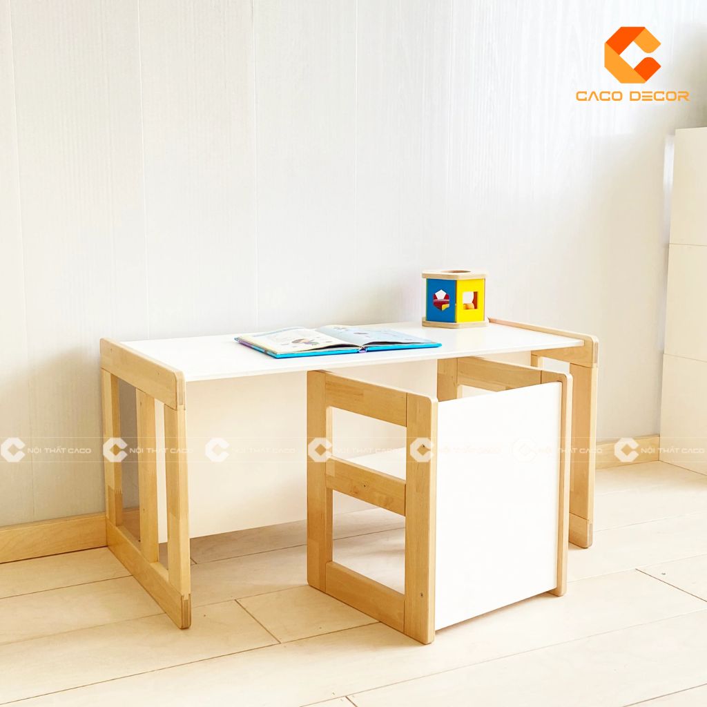 Tư vấn chọn mua bộ bàn ghế cho bé đẹp, an toàn, hợp tuổi 8