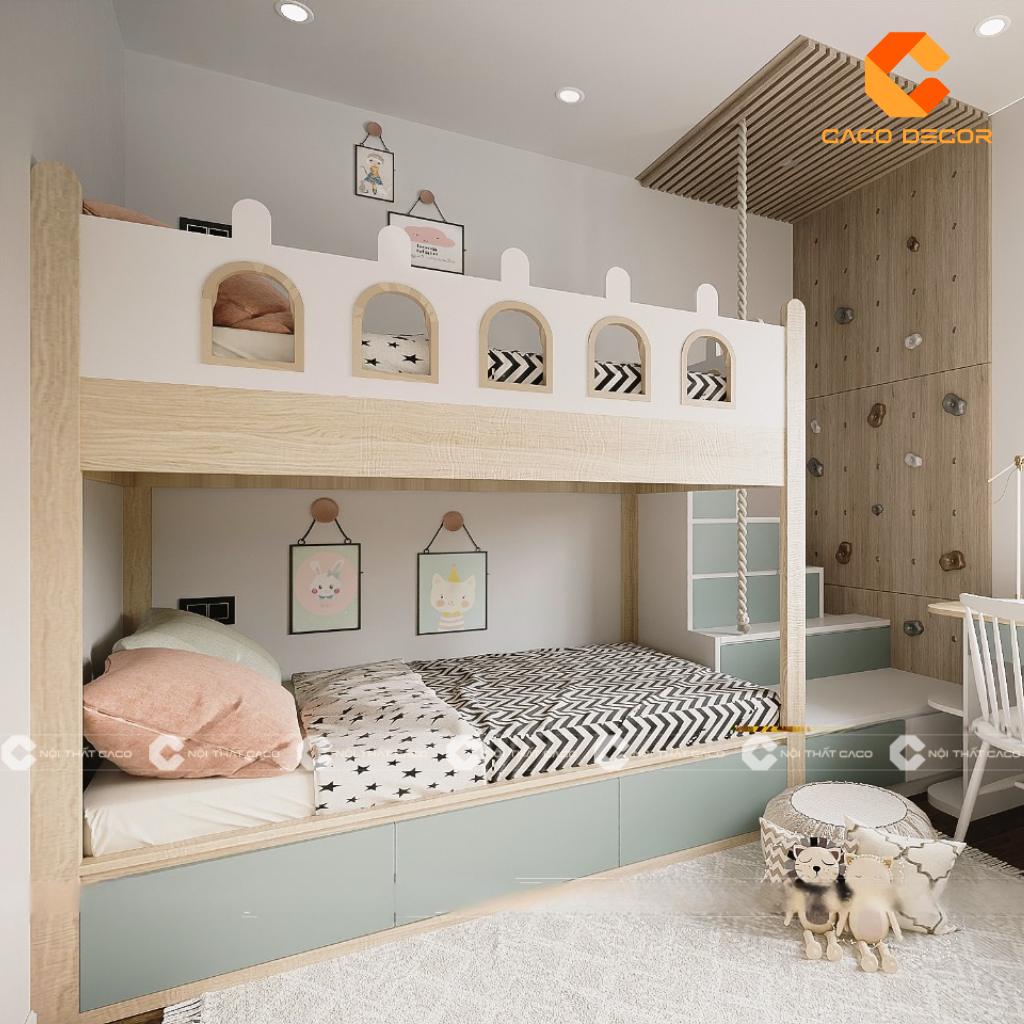 Địa chỉ mua giường tầng cho bé trai và gái uy tín, giá rẻ Quận 8 14