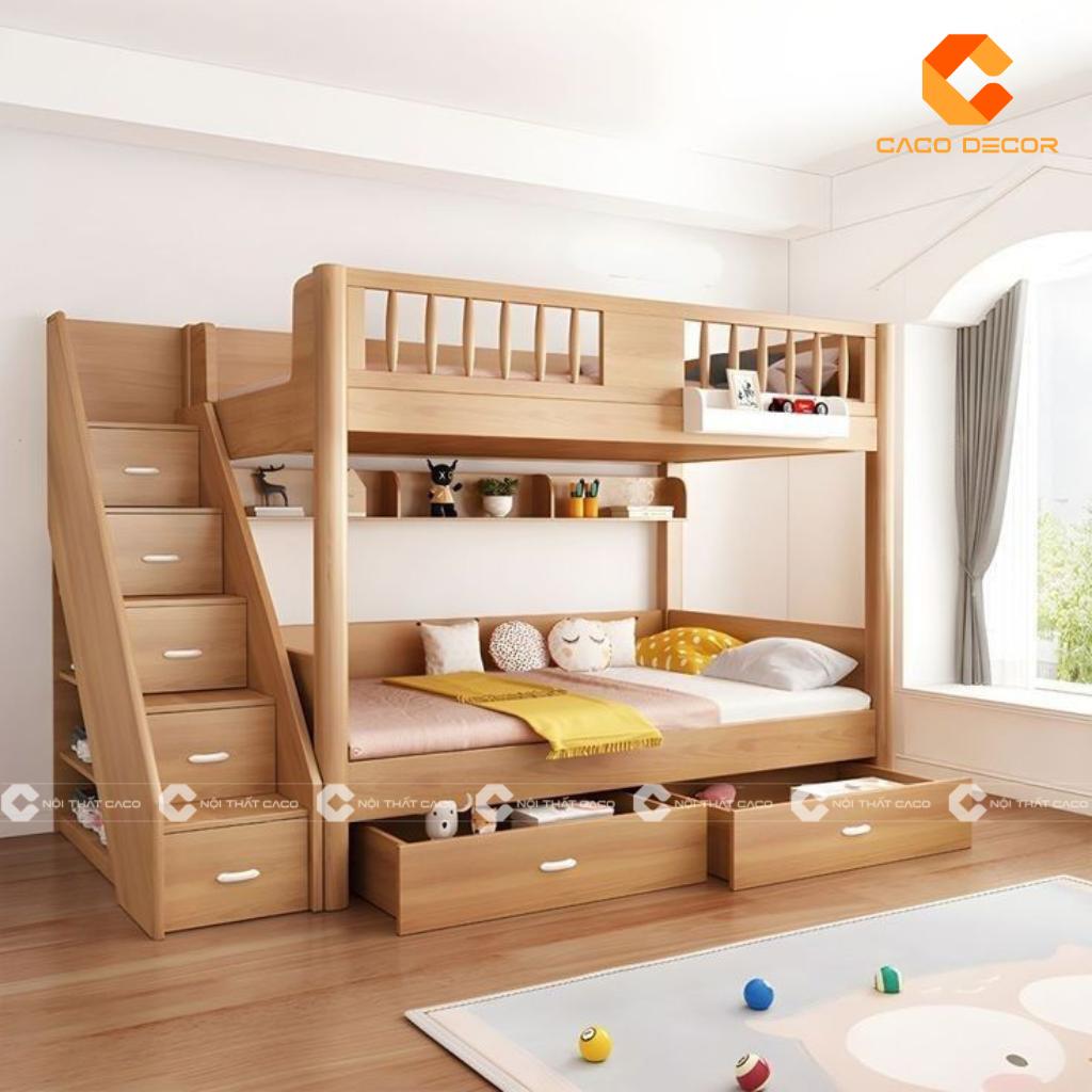 Địa chỉ mua giường tầng cho bé trai và gái uy tín, giá rẻ Quận 8 11