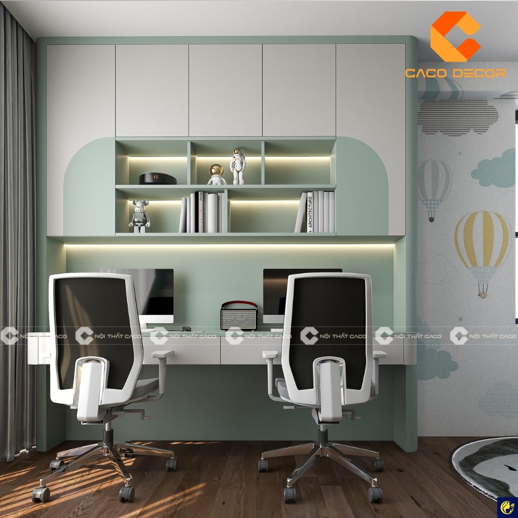 TOP mẫu bàn học gỗ MDF cao cấp có tại Nội thất CaCo 7