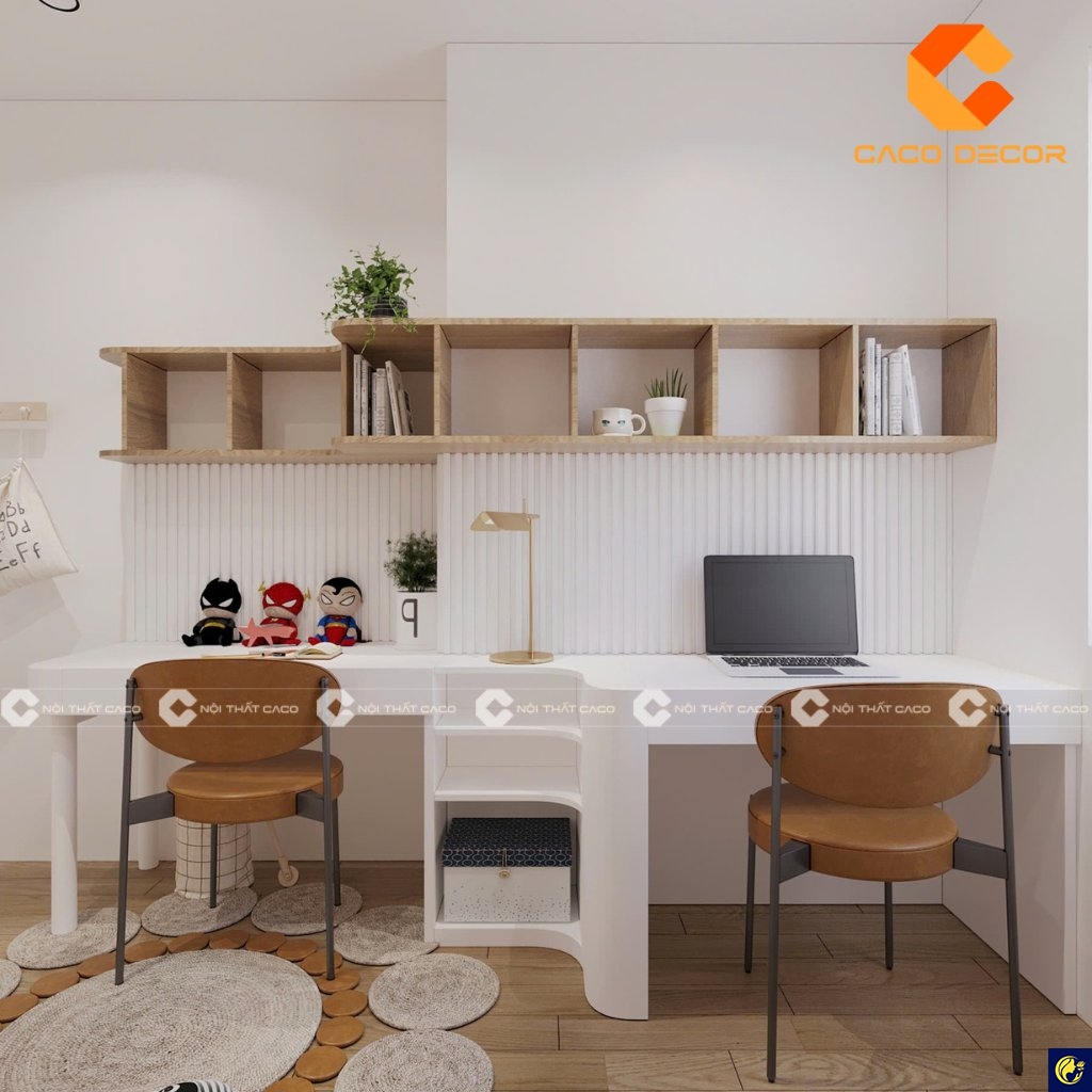 TOP mẫu bàn học gỗ MDF cao cấp có tại Nội thất CaCo 6