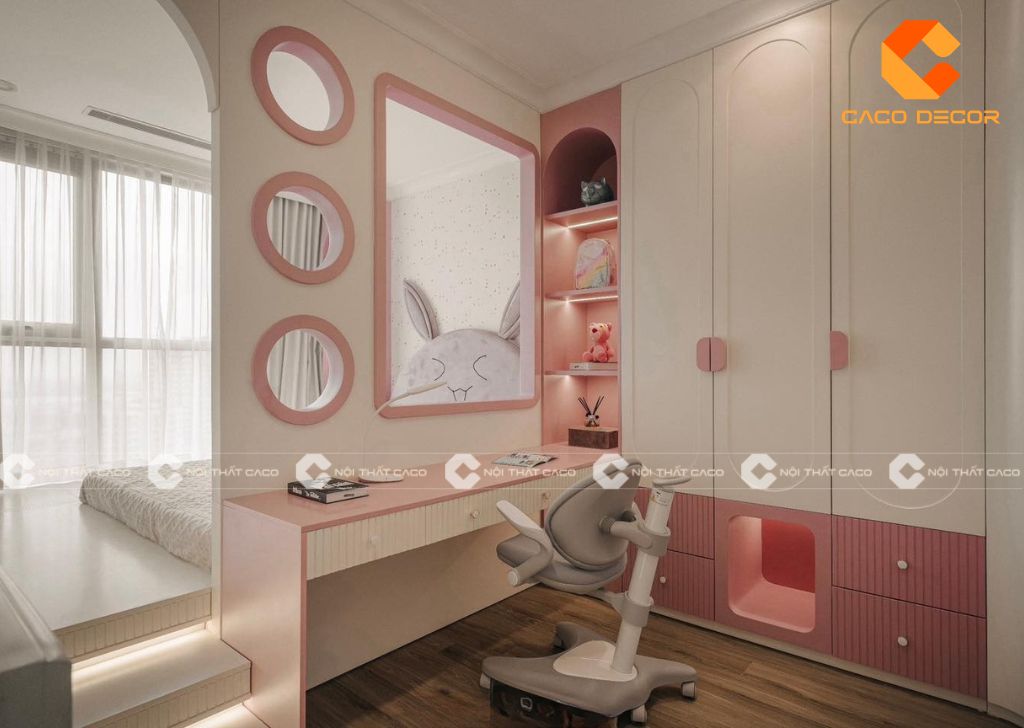 25+ mẫu phòng ngủ bé gái đẹp, đáng yêu, hợp xu hướng 6