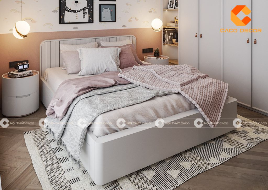 25+ mẫu phòng ngủ bé gái đẹp, đáng yêu, hợp xu hướng 13