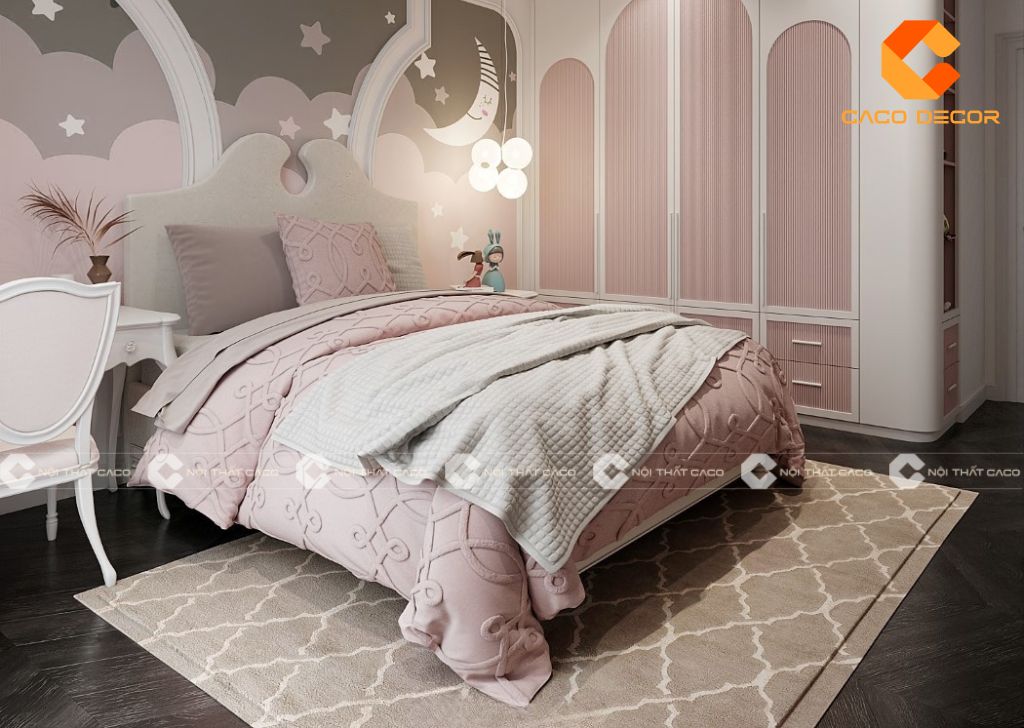 25+ mẫu phòng ngủ bé gái đẹp, đáng yêu, hợp xu hướng 16