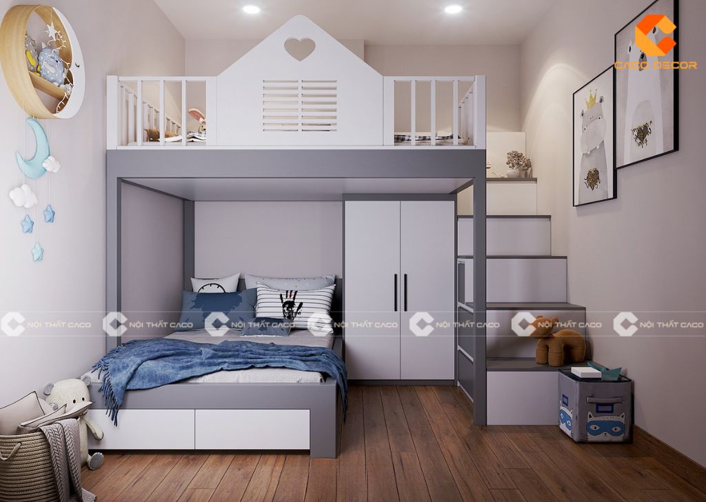 20 mẫu phòng ngủ bé trai đẹp, nam tính được yêu thích nhất 14