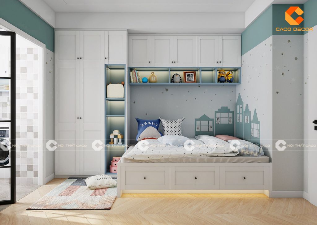 20 mẫu phòng ngủ bé trai đẹp, nam tính được yêu thích nhất 15