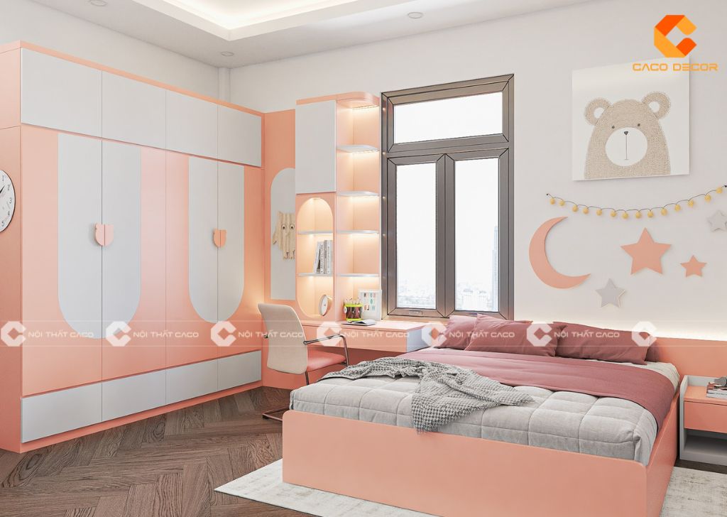 TOP 25+ mẫu phòng ngủ cho bé gái 10 tuổi đẹp cực đáng yêu 6