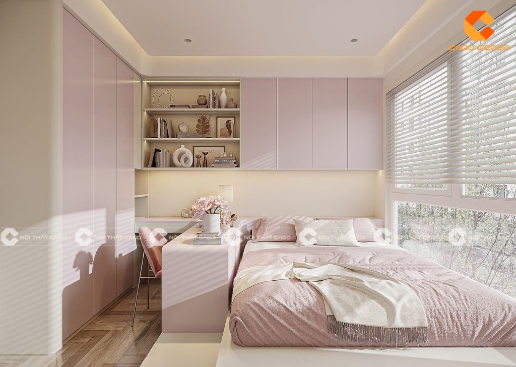 TOP 25+ mẫu phòng ngủ cho bé gái 10 tuổi đẹp cực đáng yêu 9