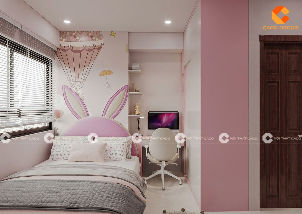 TOP 25+ mẫu phòng ngủ cho bé gái 10 tuổi đẹp cực đáng yêu 16