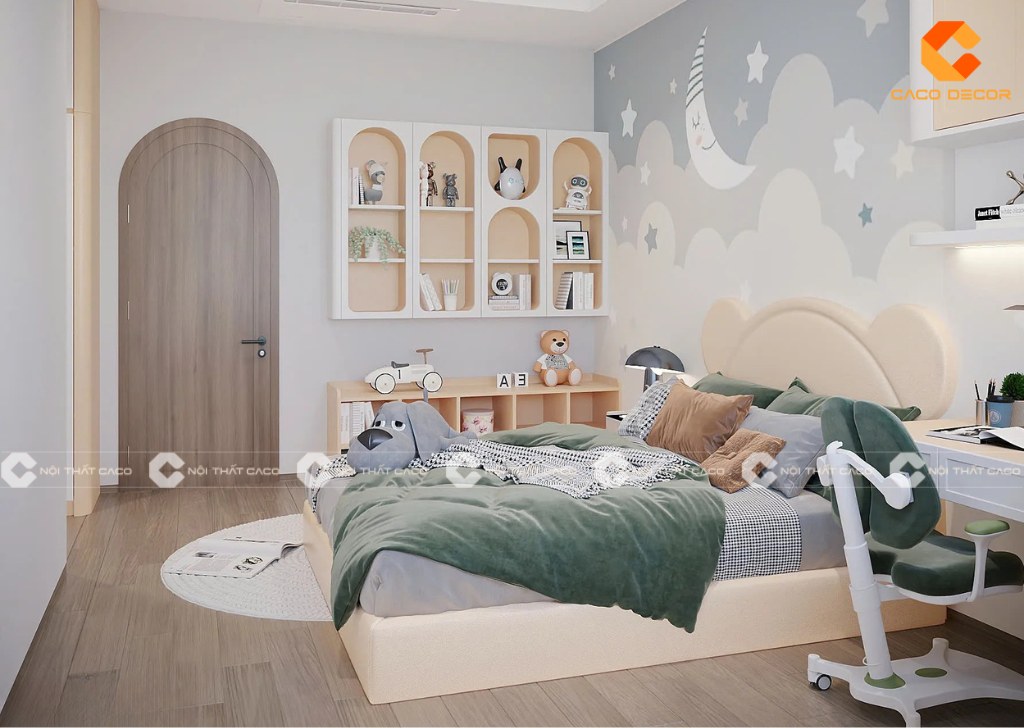 25+ mẫu phòng ngủ cho bé trai hiện đại, đẹp, nam tính 9