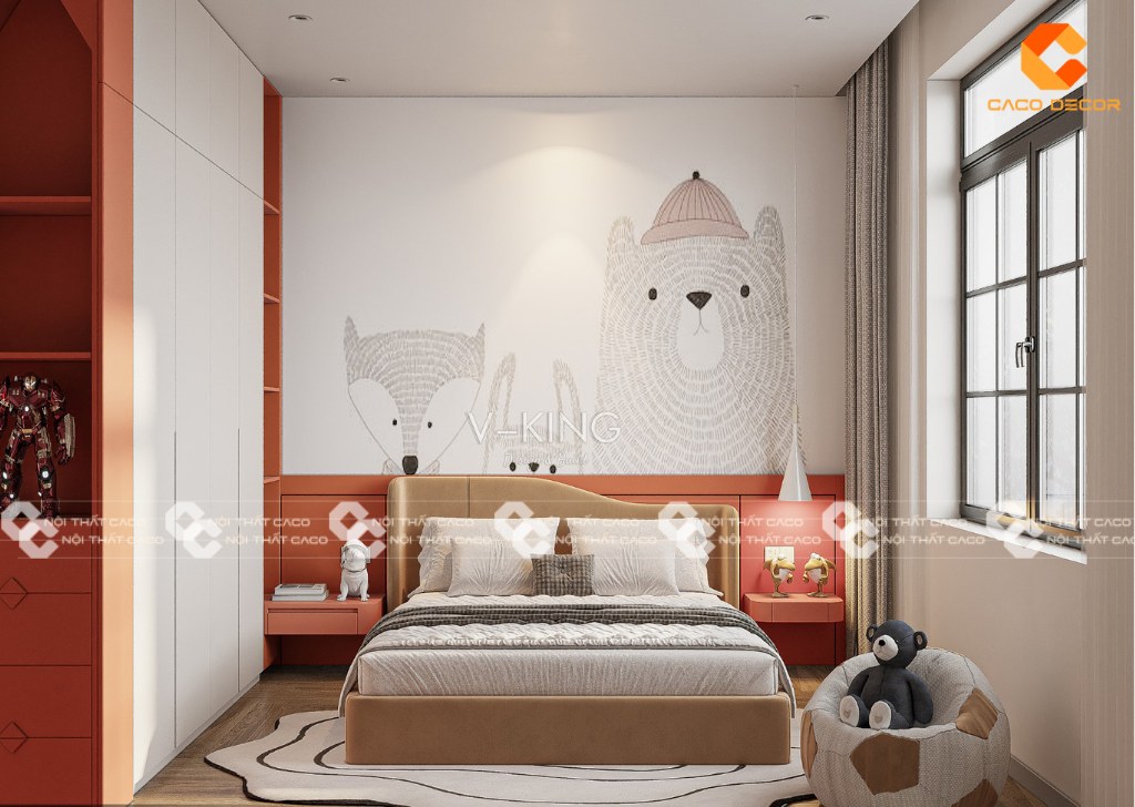 25+ mẫu phòng ngủ cho bé trai hiện đại, đẹp, nam tính 23