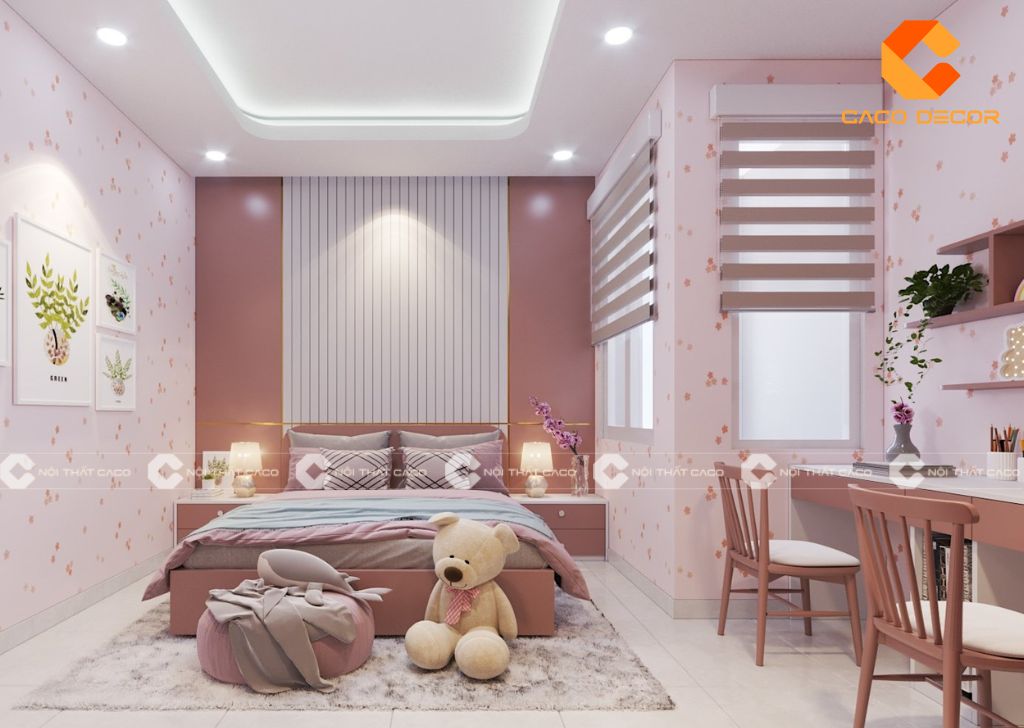 TOP 20+ mẫu phòng ngủ cho bé trai và bé gái đẹp dễ thương 2