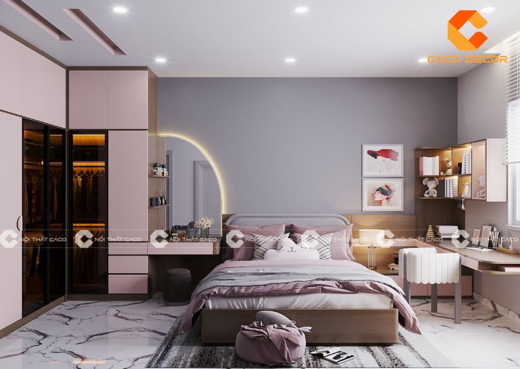 TOP 20+ mẫu phòng ngủ cho bé trai và bé gái đẹp dễ thương 18