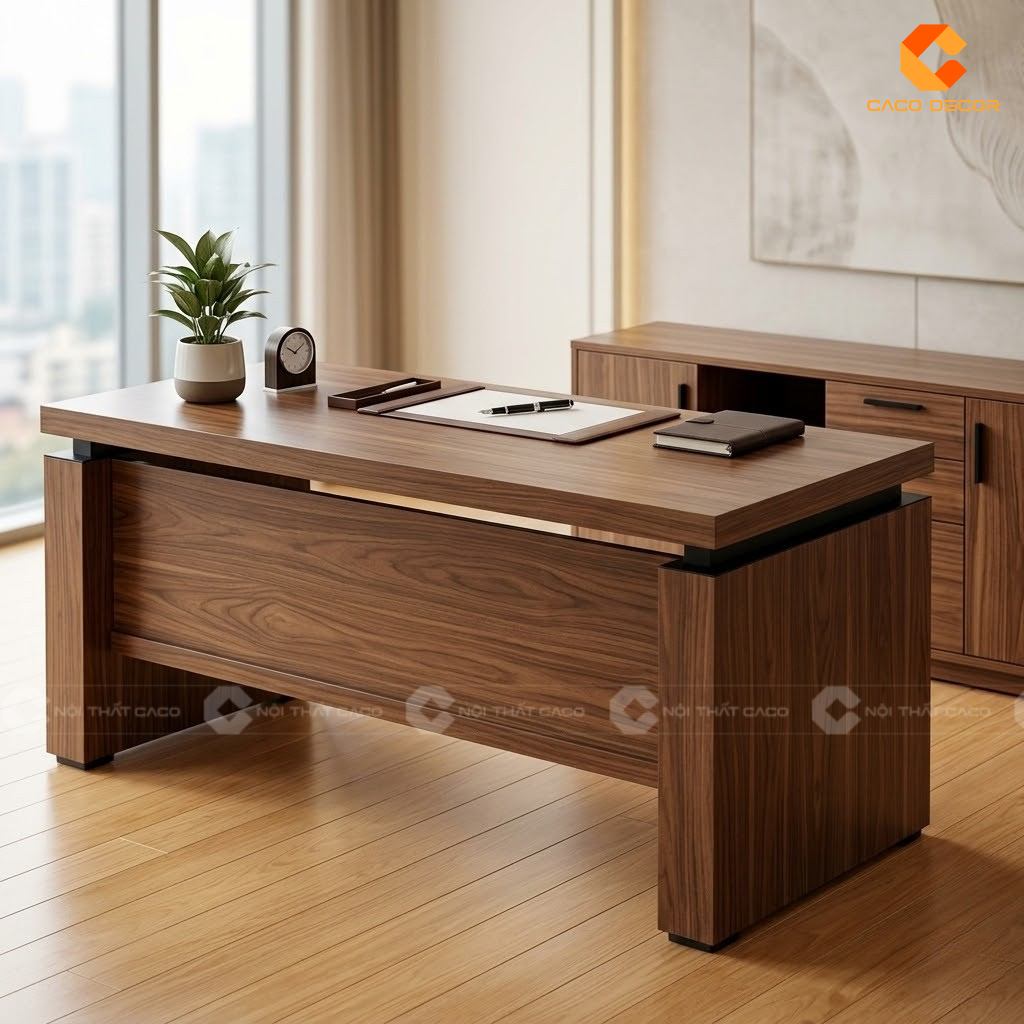 Bàn Giám Đốc Gỗ MDF Có Chất Lượng Không? Độ Bền Bao Lâu? 17