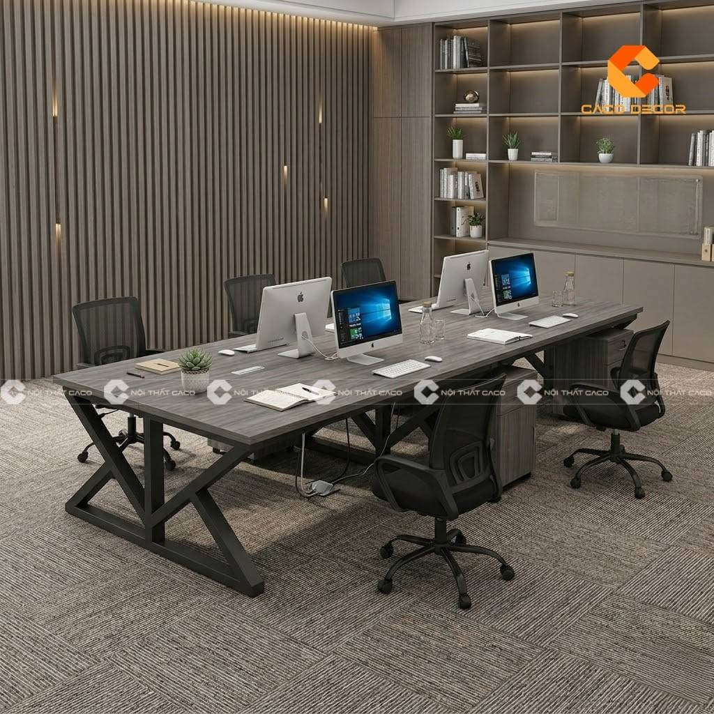 Mẫu bàn họp chân sắt hiện nay trên thị trường