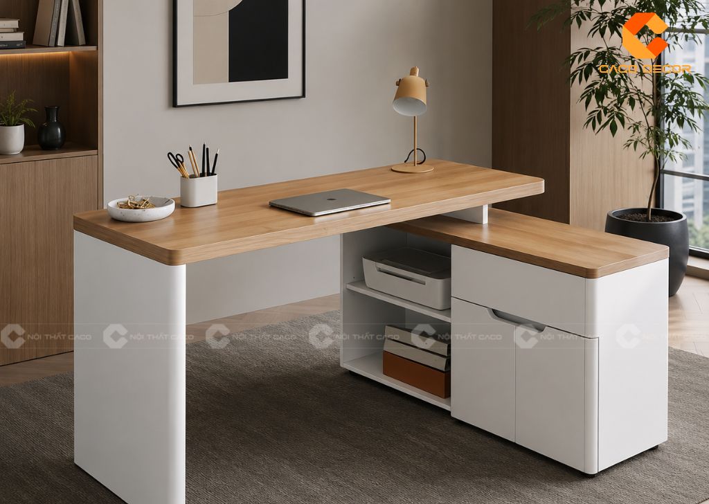 Bàn Làm Việc Nhân Viên Giá Rẻ, Sản Xuất Tại Xưởng 23