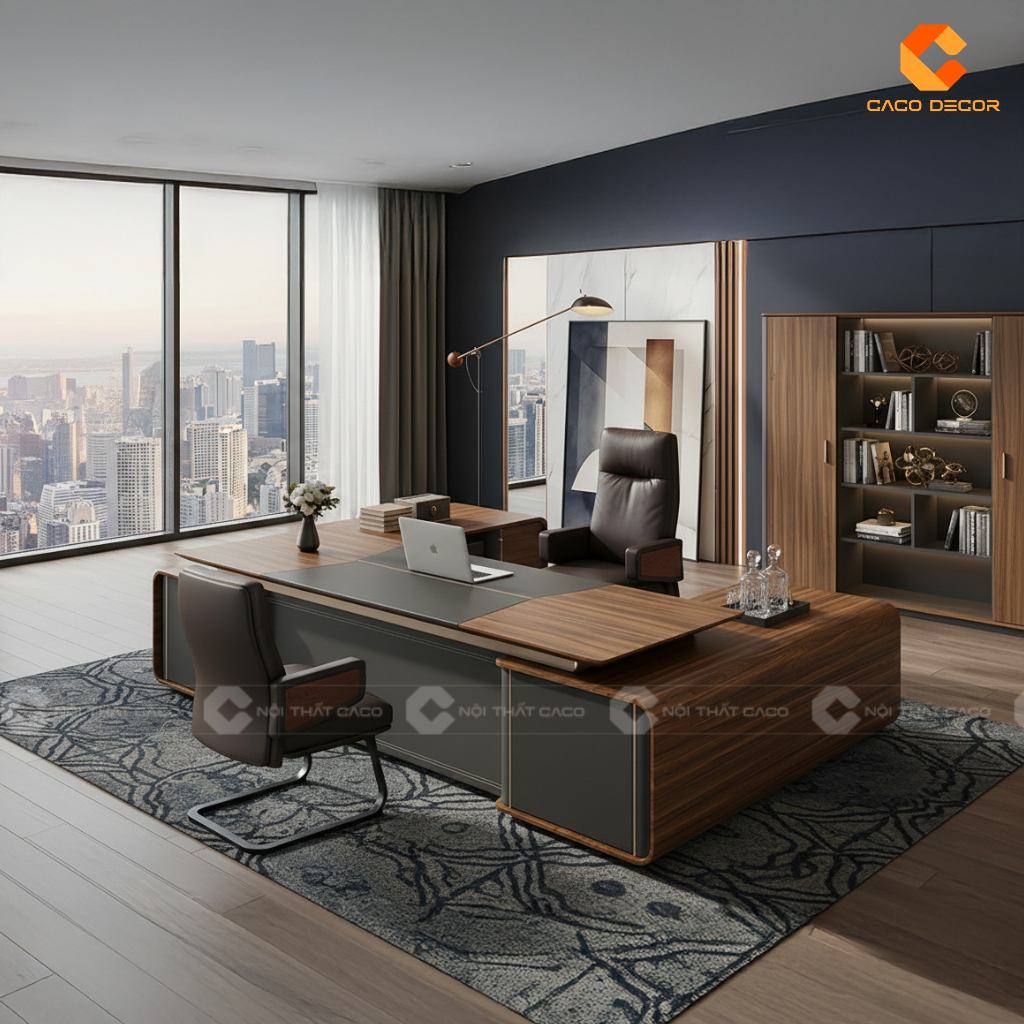 Bàn Giám Đốc Gỗ MDF Có Chất Lượng Không? Độ Bền Bao Lâu? 1