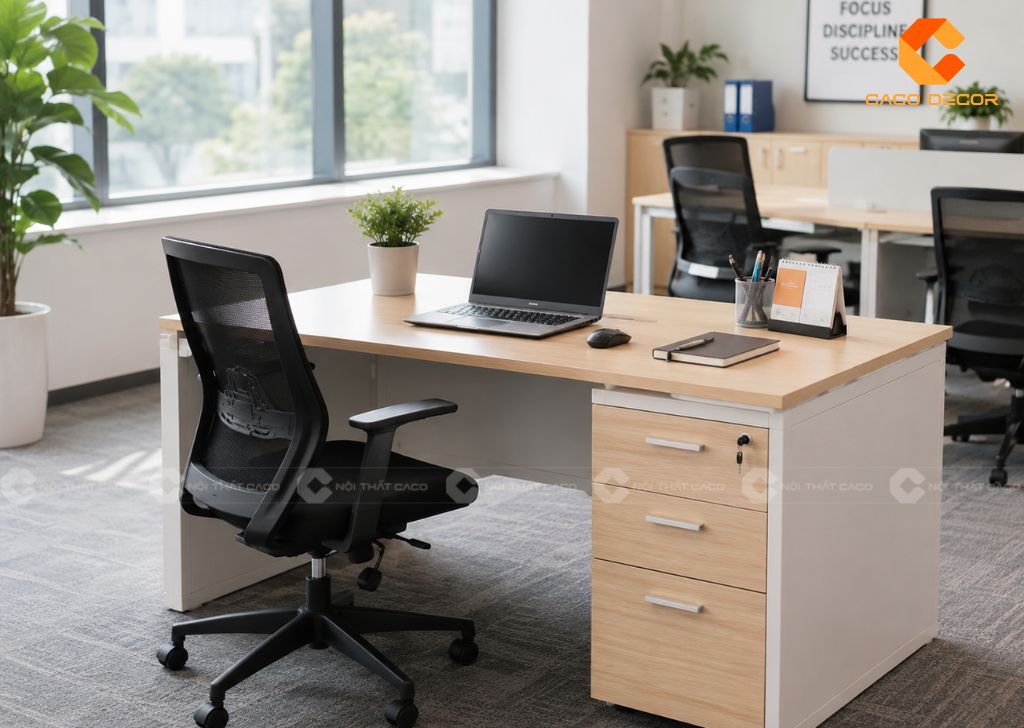 Bàn Làm Việc Nhân Viên Giá Rẻ, Sản Xuất Tại Xưởng 19