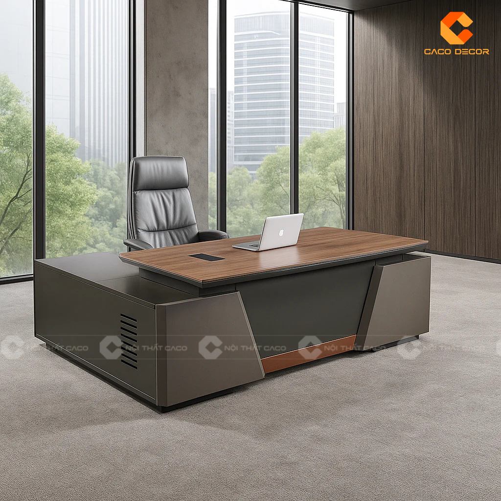 Bàn Giám Đốc Bằng Gỗ Chọn Loại Nào? So Sánh Chi Tiết A - Z 20