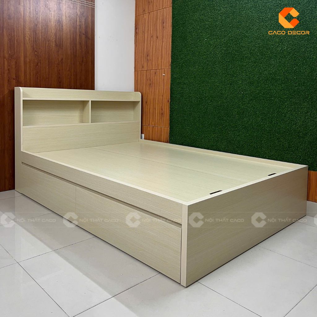 20+ Giường Ngủ Gỗ Công Nghiệp Có Ngăn Kéo Giá Rẻ TPHCM 5