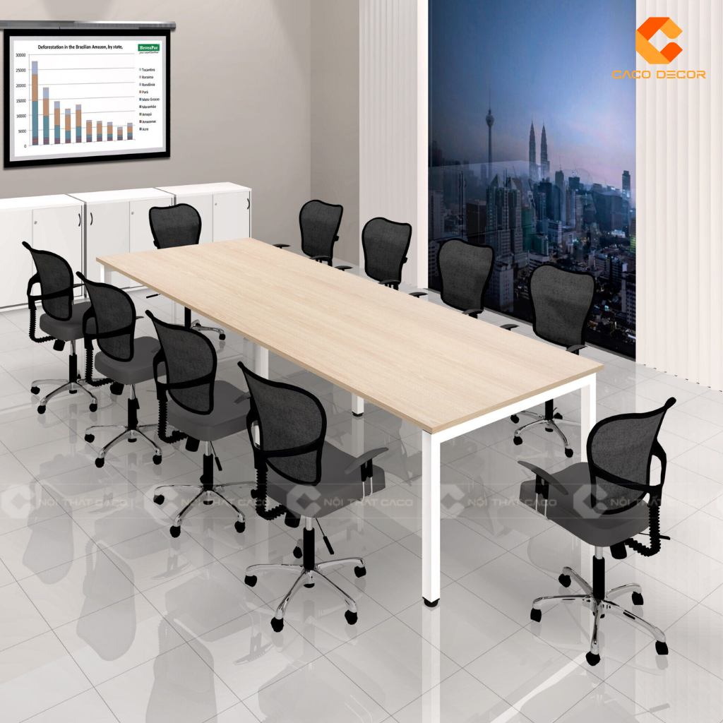 Kích Thước Bàn Họp 6, 8, 10, 12, 15, 16, 20, 30 Người 20