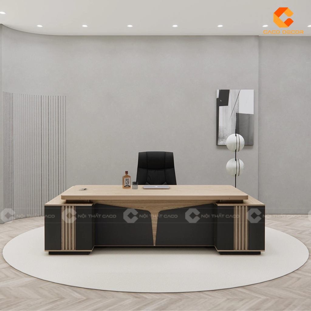 20 Mẫu Bàn Giám Đốc 2m Đẹp, Đẳng Cấp Cho Văn Phòng 16