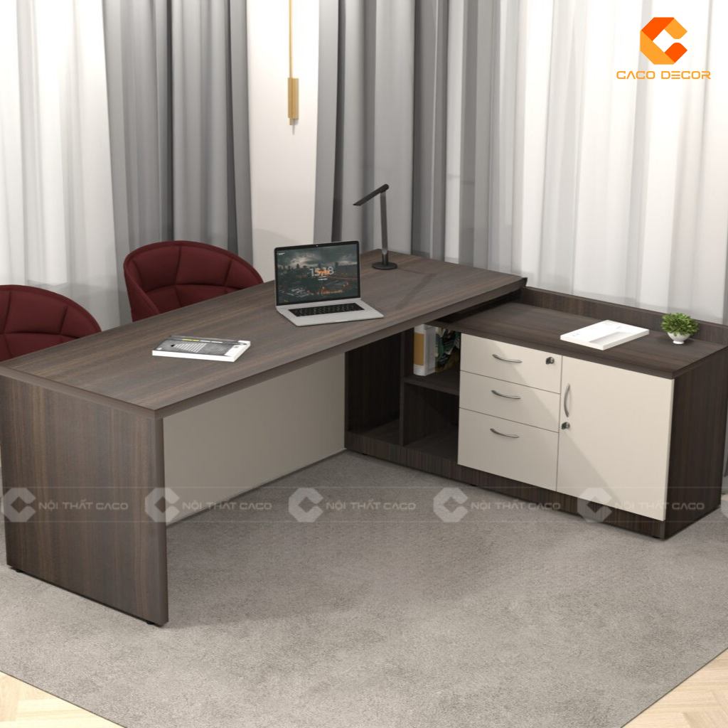 20 Mẫu Bàn Giám Đốc 2m Đẹp, Đẳng Cấp Cho Văn Phòng 11